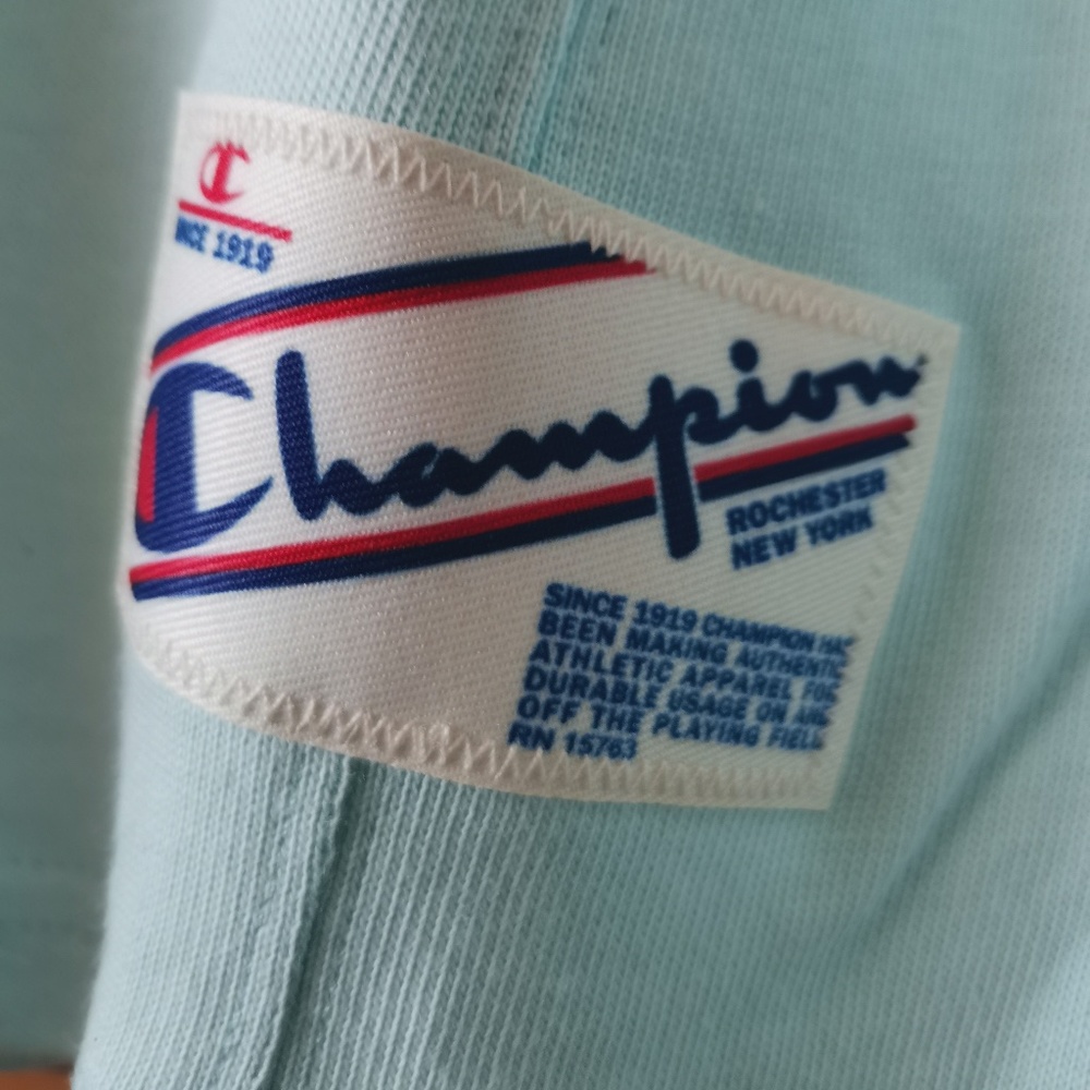 CHAMPIOM Heavyweight  Heritage Football Tee -  (L) NWT - Picture 6 of 14